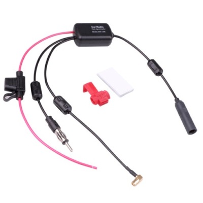 WZMACNIACZ ANTENOWY SYGNAŁU RADIOWEGO AM FM 12V