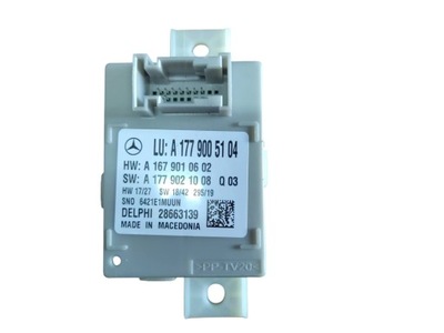 Mercedes gle w167 модуль світла a1779005104 фото №1