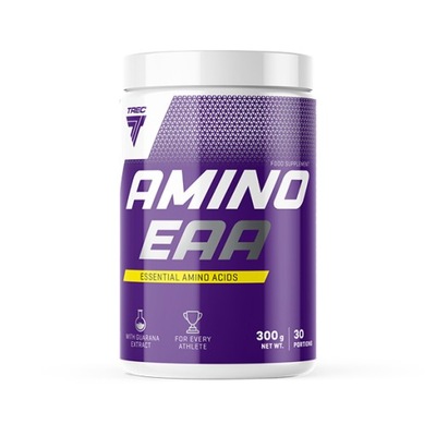 AMINOKWASY Trec Amino EAA 300 G JAR LEMONADE masa mięśniowa ENERGIA
