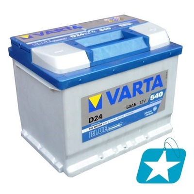 VARTA BLUE DYNAMIC 60AH 540A (D24)