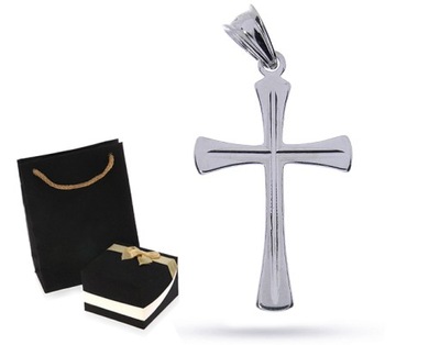 Krzyżyk srebr* Pan Jezus prezent chrzest LgD459