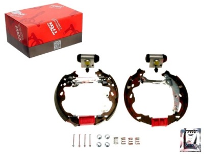 Trw тормозные колодки тормозные citroen c1 peugeot 107 toyot фото №1