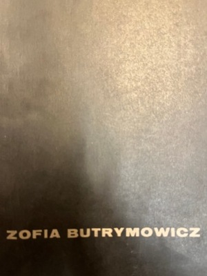 ZOFIA BUTRYMOWICZ TKANINA Warszawa 1968