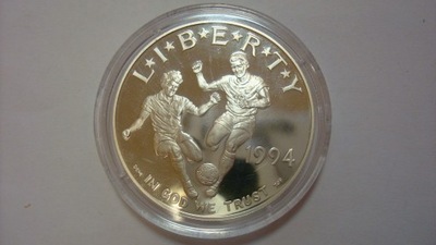 Moneta 1 dolar USA 1994 world cup stan 1
