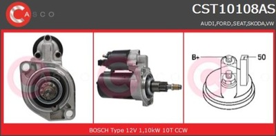 STARTERIS 12V 1.1KW 