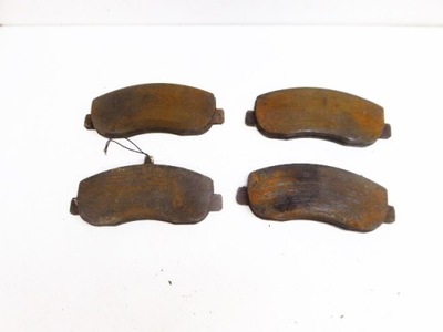 Movano master iii 10- гальмівні колодки гальмівні перед kpl фото №1