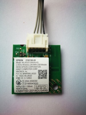 KARTA WIFI EPSON L WF XP WLU6320-D69 2192160-00