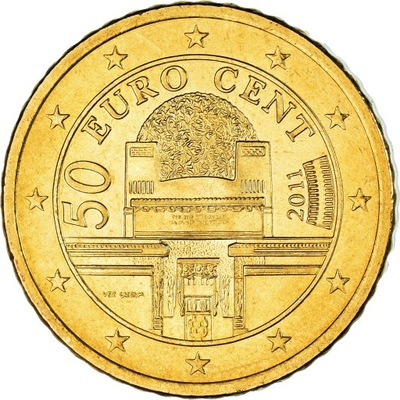 Austria, 50 Euro Cent, 2011, Vienna, AU(55-58), Mo