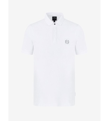 Armani Exchange polo 8NZF91 ZJ81Z 1100 biały XL