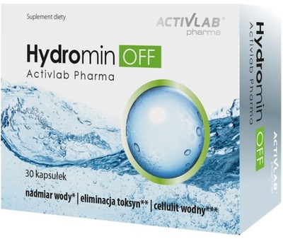 Activlab Hydromin Off cellulit odtruwanie 30 kapsułek