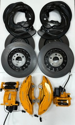 AUDI E-TRON Q8 SYSTEM HAMULKOWY DISCS CALIPERS PADS 27KM  