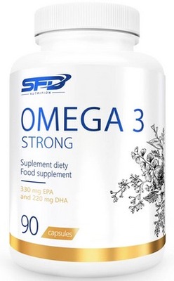 Witaminy kapsułki Allnutrition Omega 3 Strong kwasy omega-3 1000mg 90kaps