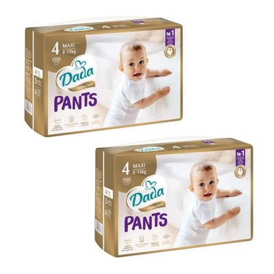 Dada Extra Care PANTS 4 MAXI 8-15 kg 39 szt. x 2