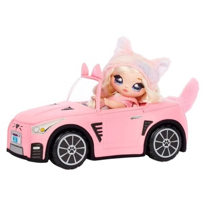 Na! Na! Na! Surprise Pluszowe różowe autko cabrio różowy