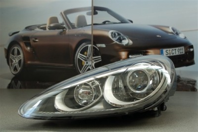 Porsche cayenne 958 фара xenonowy, kompletny, фото №1