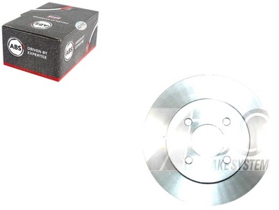 ABS16990 DISCS BRAKE 2 PCS. NISSAN ALMERA 97-9 - milautoparts-fr.ukrlive.com