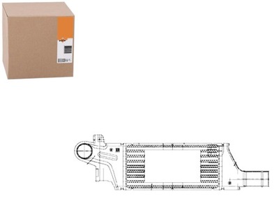 Nrf30429 інтеркулер opel corsa c 1,7di фото №1
