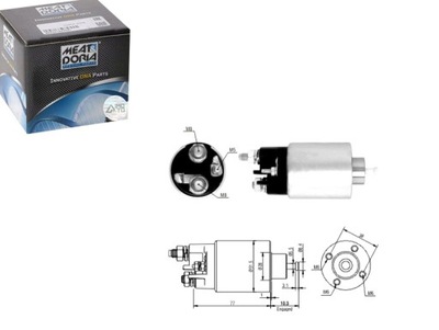 ELEKTROMAGNES ARRANCADOR DACIA LOGAN LOGAN MCV NISSAN ALMERA II  