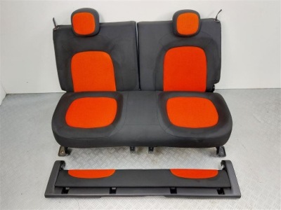 Заднє сидіння задня задня smart forfour ii 453 помаранчева 2014- фото №1