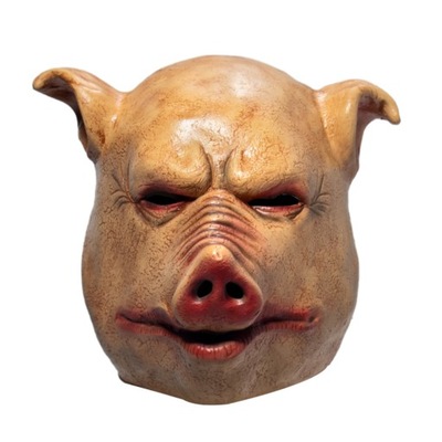 Maska Cosplay Lateksowa maska głowa świni kostium