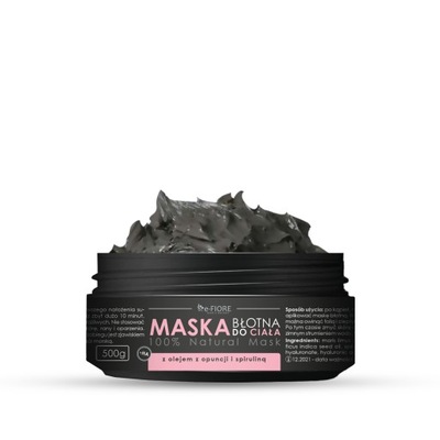 Maska BŁOTNA do ciała ze spiruliną 500g