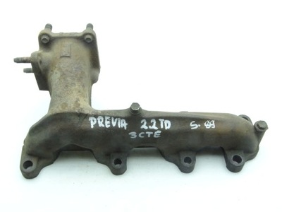 Toyota previa i 90- 2.2 td 3cte коллектор выпускной фото №1