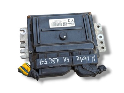Блок керування двигуна nissan note e11 2008 mec37-510 фото №1