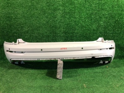 Бампер задній задня pdc skoda karoq sportline 18- фото №1