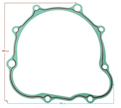 FORRO IZQUIERDA TAPONES KARTERU PARA MOTOCYKLA CLASSIC 125  