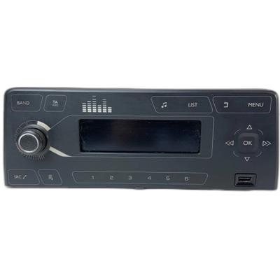 Радіо дисплей citroen berlingo iii iv partner rifter фото №1