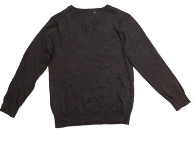 F&F - ciemnoszary sweter - 10-11 lat