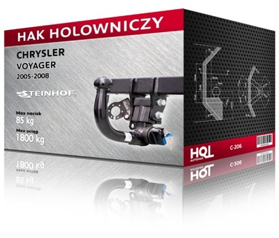 Hak holowniczy Chrysler VOYAGER, 2005-2008