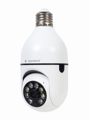 Gembird Inteligentna Obrotowa Kamera WI-FI E27,