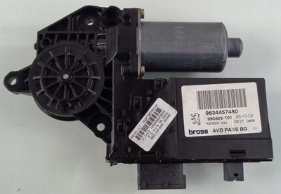 Моторчик опускания стекло peugeot оригинальный номер 9634457480 фото №1