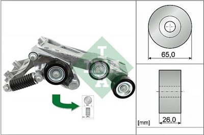 TENSOR CORREA MULTICOSTAL DB W169 534044610  