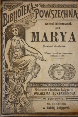 MALCZEWSKI MARYA POWIEŚĆ UKRAIŃSKA