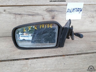 Kia pride дзеркало механічний e13010097 ліва оригінал повний фото №1