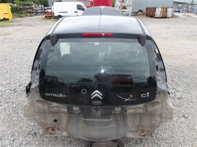 Крышка багажника задняя стекло citroen c1 i 5d фото №1