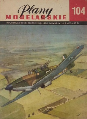 Dwumiesięcznik nr 4 / 1981 Plany modelarskie 104