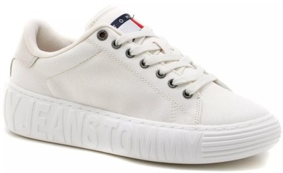 TOMMY JEANS NEW CUPSOLE CNVAS LC bia r41