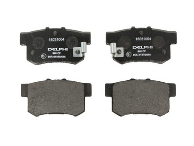 Тормозные колодки тормозные delphi lp948 фото №1