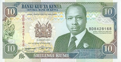 Kenia - 10 Shilingi - 1994 - P24f - St.1