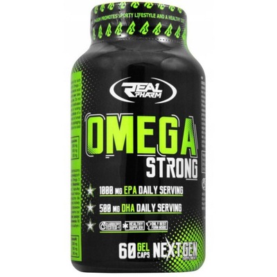 REAL PHARM Omega Strong 60caps MOCNA OMEGA 3