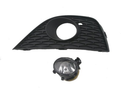 Seat leon ii 2 lift 2009- протитуманна фара + решітка 1p0 ліва фото №1