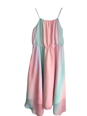 H&M SUKIENKA TĘCZOWA MAXI 134