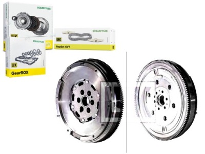 Колесо двухмассовый citroen c3 c4 ds3 ds4 1,6 hdi 09- l фото №1