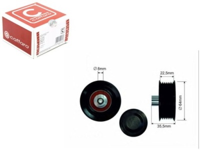 Caffaro ролик ремінь - ремінь клиновий 1608024880 160 фото №1