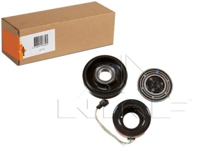 Зчеплення повний компресор кондиціонера sanden sd7v16 12v 6 126mm фото №1