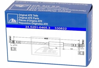 Шланг гальмівний правий задня nissan interstar 115 120 фото №1