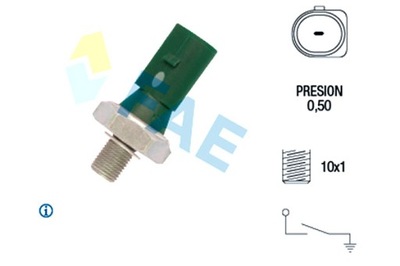 FAE SENSOR DE PRESIÓN ACEITES AUDI A1 A2 A3 A8 D4 TT SEAT ALHAMBRA  